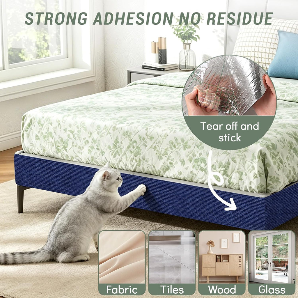 Cat Scratch Couch Protector, 78.7"x15.8" Self-Adhesive Furniture Protector