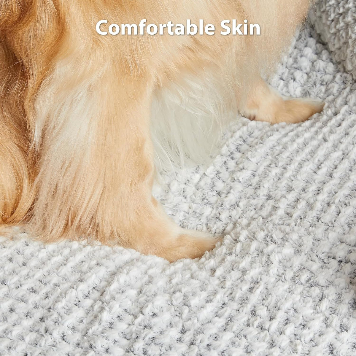 LEXTRO Orthopedic Dog Beds for Large Dogs, Comfy Washable Dog Couch Bed