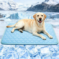 Dog Cooling Mat Ice Silk Washable Non-Slip Pet Summer Pad