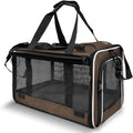 GAPZER Pet Carrier for Large Cat Soft-Sided Animal Traveling Bag up to 20lb