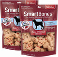 SmartBones Mini Bones with Real Chicken, Rawhide-Free Chews for Dogs, 56 Count (Pack of 2)