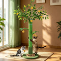 50" Extra Tall Cat Scratching Post for Large Cats, Heavy Duty Scratch Tree