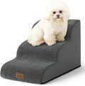 COZY KISS Dog Stair for Small Dog 15.7" H, 3 Step Pet Ramp for Couch