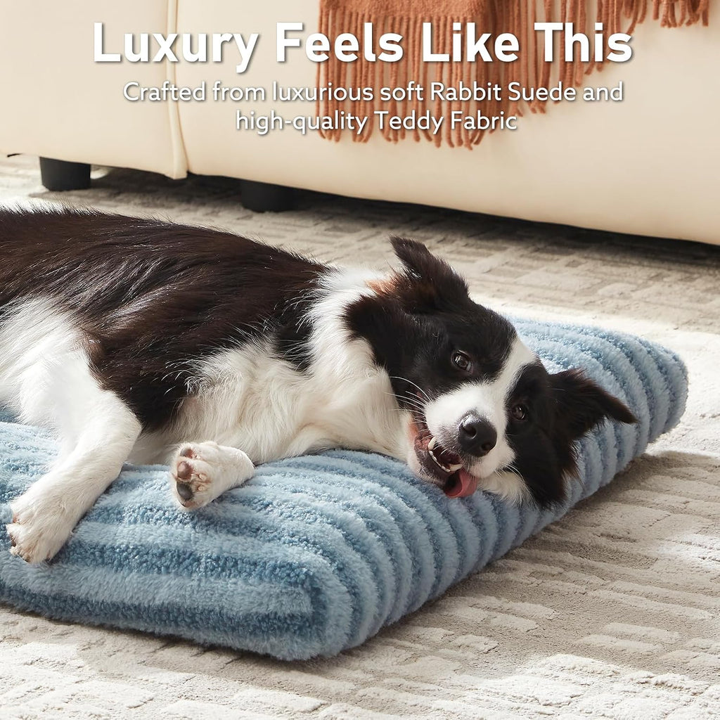FURTIME Washable Small Dog Bed, Deluxe Dog Crate Beds