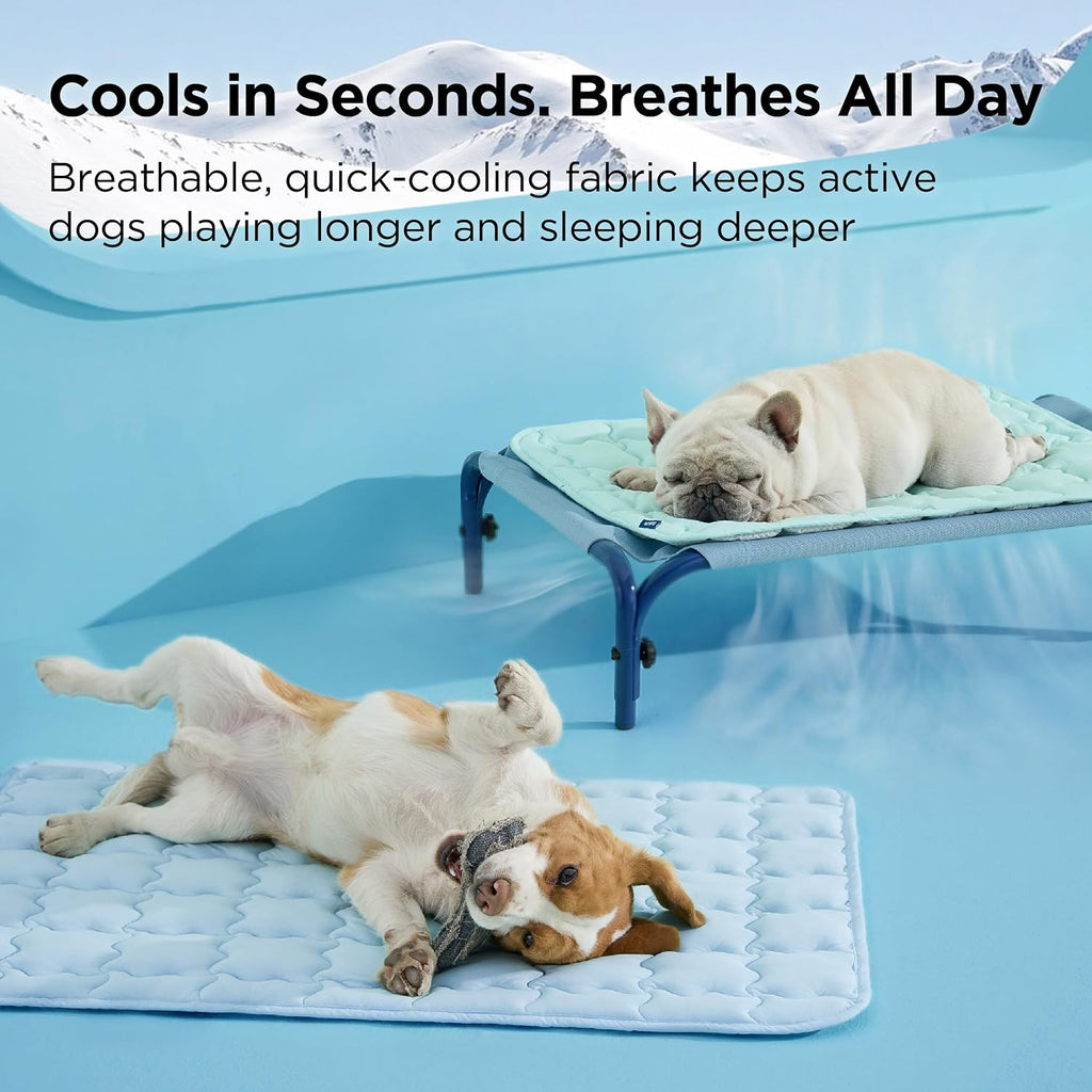 Bedsure ArcticMax™ Cooling Mat for Extra Large Dogs,Q-Max>0.5 Chill Fiber