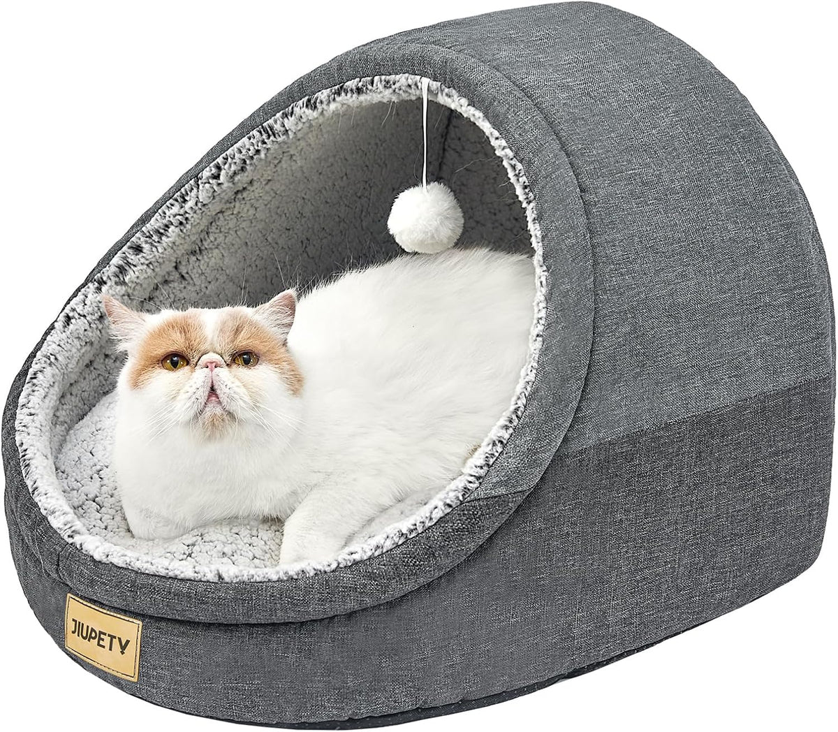 Cute Cat Beds for Indoor Cats, Cat Cave Bed for Kittens,Large Cat Cave