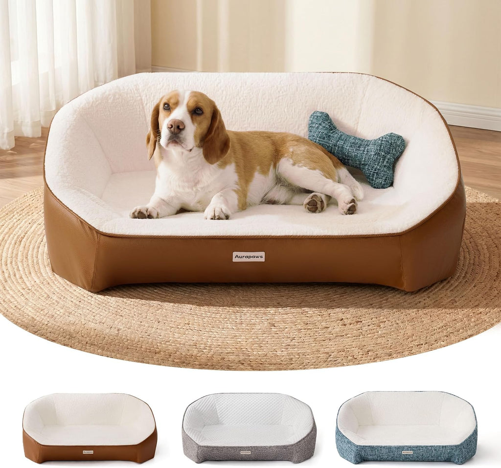 Dog Bed for Medium Sized Dog, Extra Thick Memory Foam, 3 Covers