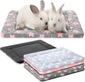 VitalCozy 4 Pcs Dog Crate Pads Soft Warm,18 x 14 x 1.6 Inch,Star,Colorful