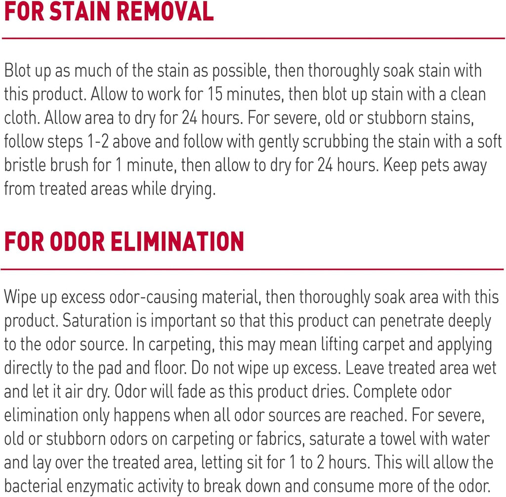 Nature's Miracle Advanced Cat Stain & Odor Eliminator Foam, 17.5 oz