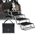 Extra Wide 20" Dog Stairs for Large Dogs, Dog Ramp for Car 4 Steps