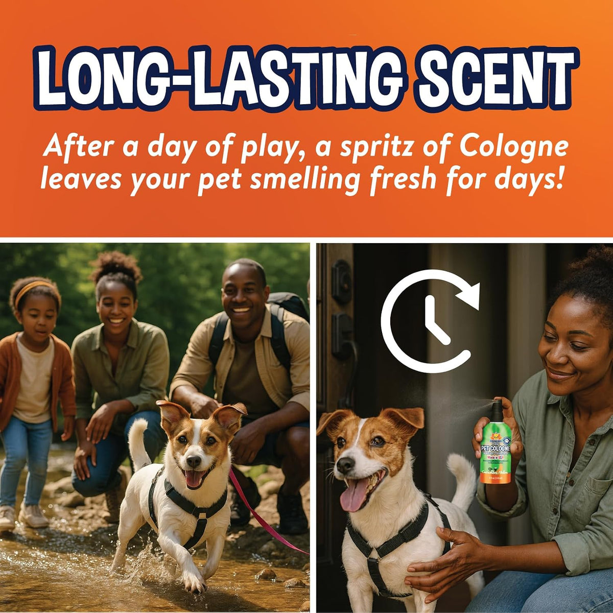 Bodhi Dog Premium Dog Cologne - Deodorizing Dog Perfume & Conditioner for Dogs & Cats - Natural Long Lasting Spray - Keeps Pets Fresh All Day - Pet Safe Formula, Made in USA (Cucumber Melon 4 Fl Oz)