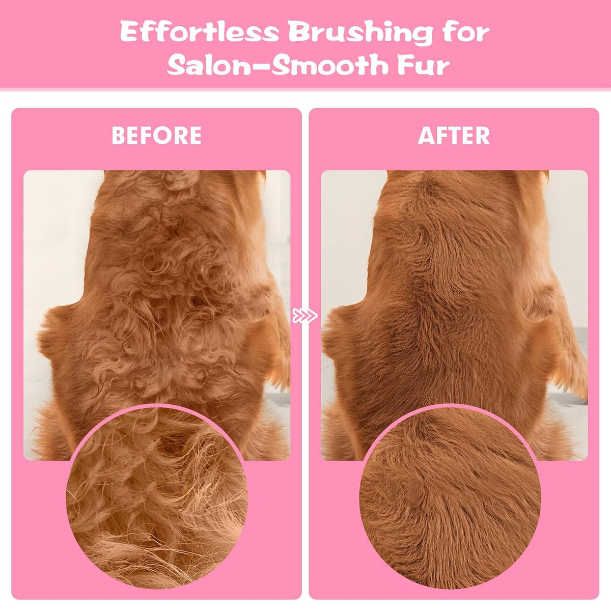 Kerros Flea Combs for Dogs and Cats, Stainless Steel Pet Grooming, 6 Pack