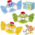 ETEKYER Catnip Toys Bird, Cat Toys for Indoor Cats, 3 Pack, 8.66 Inches | Crinkle Sound, Interactive Fun, Soft and Durable, Safe Kitten Chew Kitty Kicker Teeth Cleaning