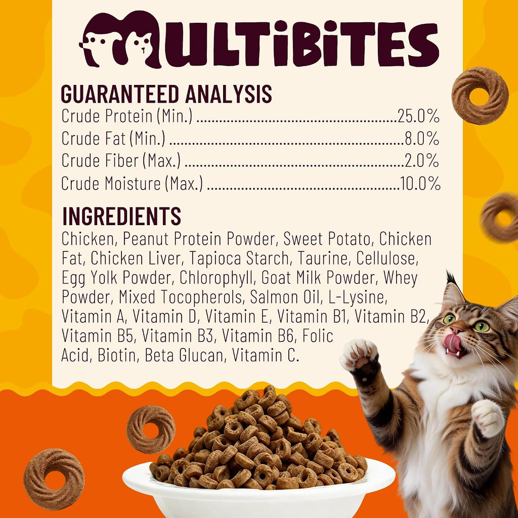 9 oz Multivitamin Treats Training Treats for Indoor Cats