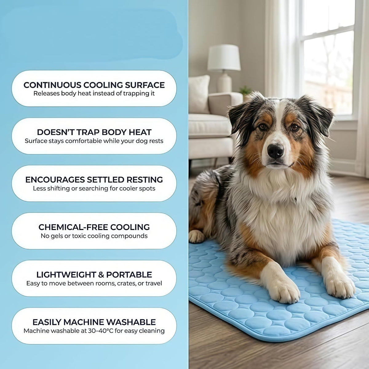 Pet Cooling Mat, ICY nap Dog mat, Portable Washable Ice Silk Cooling Pad for Dogs Cats, Breathable Foldable Mat for Large Small Dogs, Summer Cool Mat for Kennel Floor Car Sofa(Pink,X-Large)