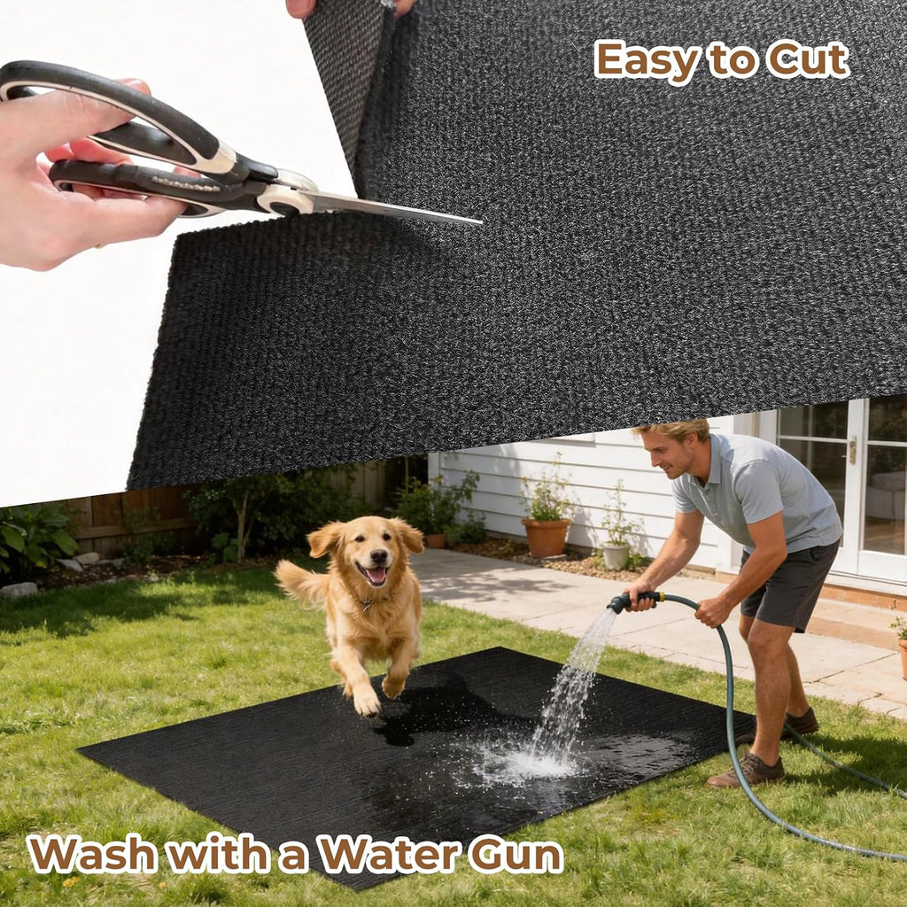 Dog Crate Mat, 29 in X 50 in Dog Playpen Mat Kennel Mat