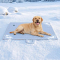 Ownpets Cooling Mat for Large Dogs, Non-Slip Woven Rattan Pad