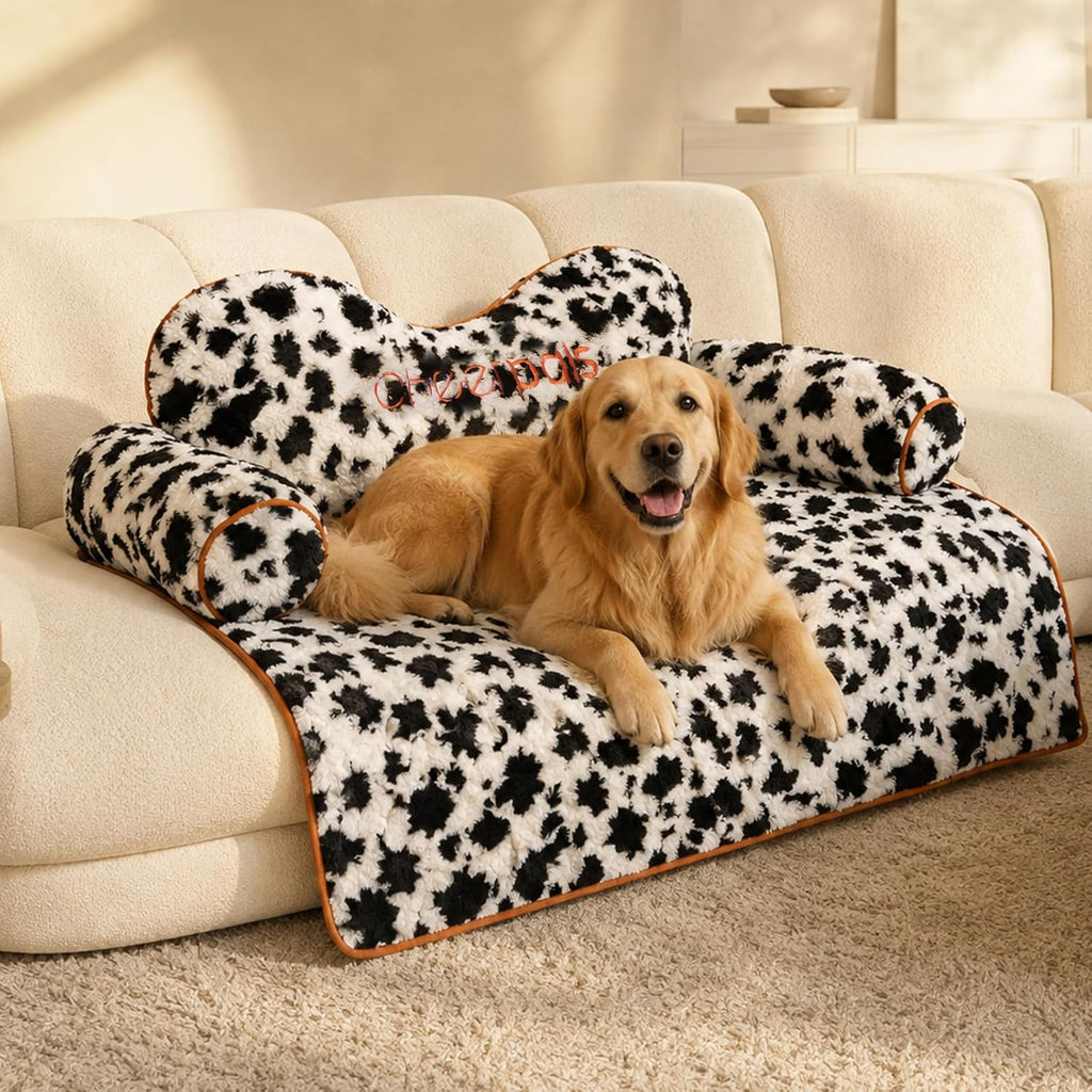CHEERPALS Calming Dog Bed Mat with Neck & Head Support for Indoor Cats