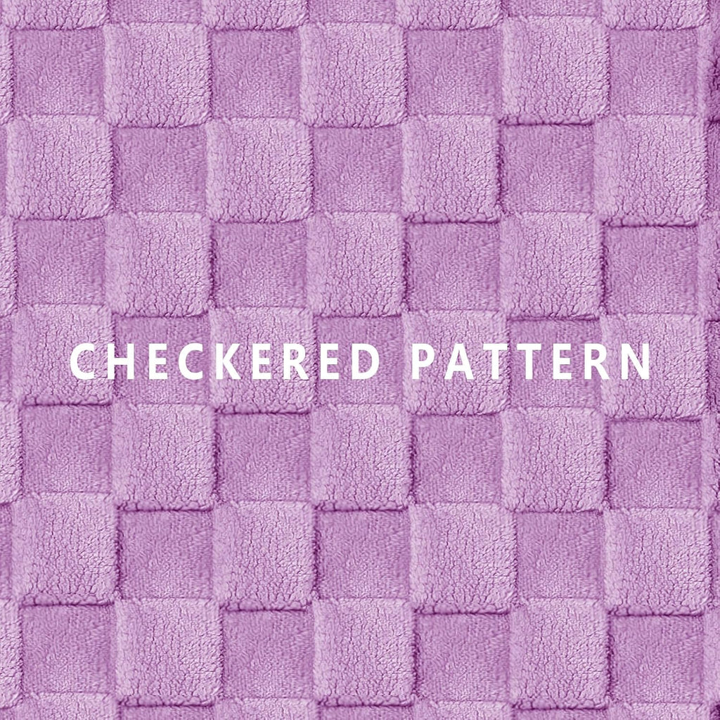 Patas Lague Orthopedic Large Dog Bed Washable Pet Crate Mat 48''X30'' Purple