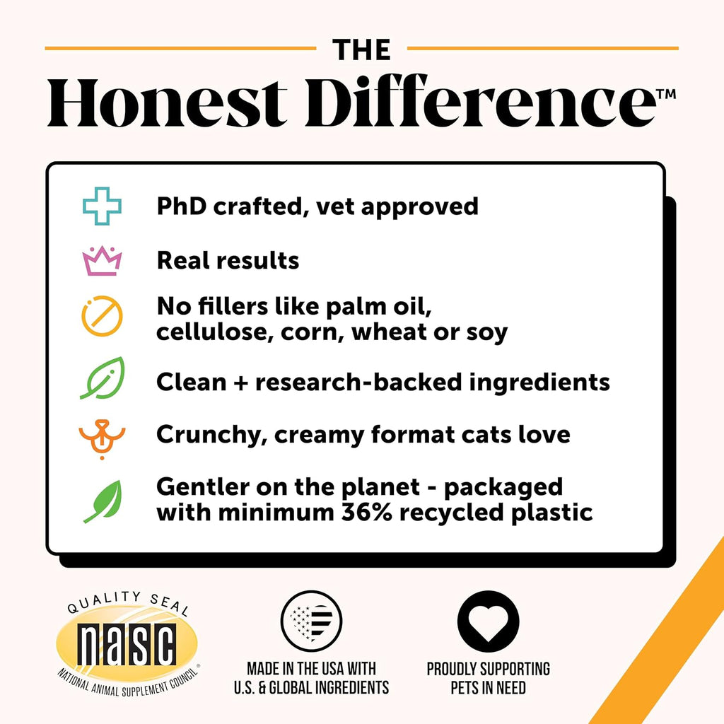 Pet Honesty Vet Backed Immune Lysine for Cats, Chicken, 90-Day Supply