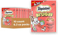 Temptations Birthday Crunchy Cat Treats, Lobster & Beef, 6.3 oz, 10 Pack