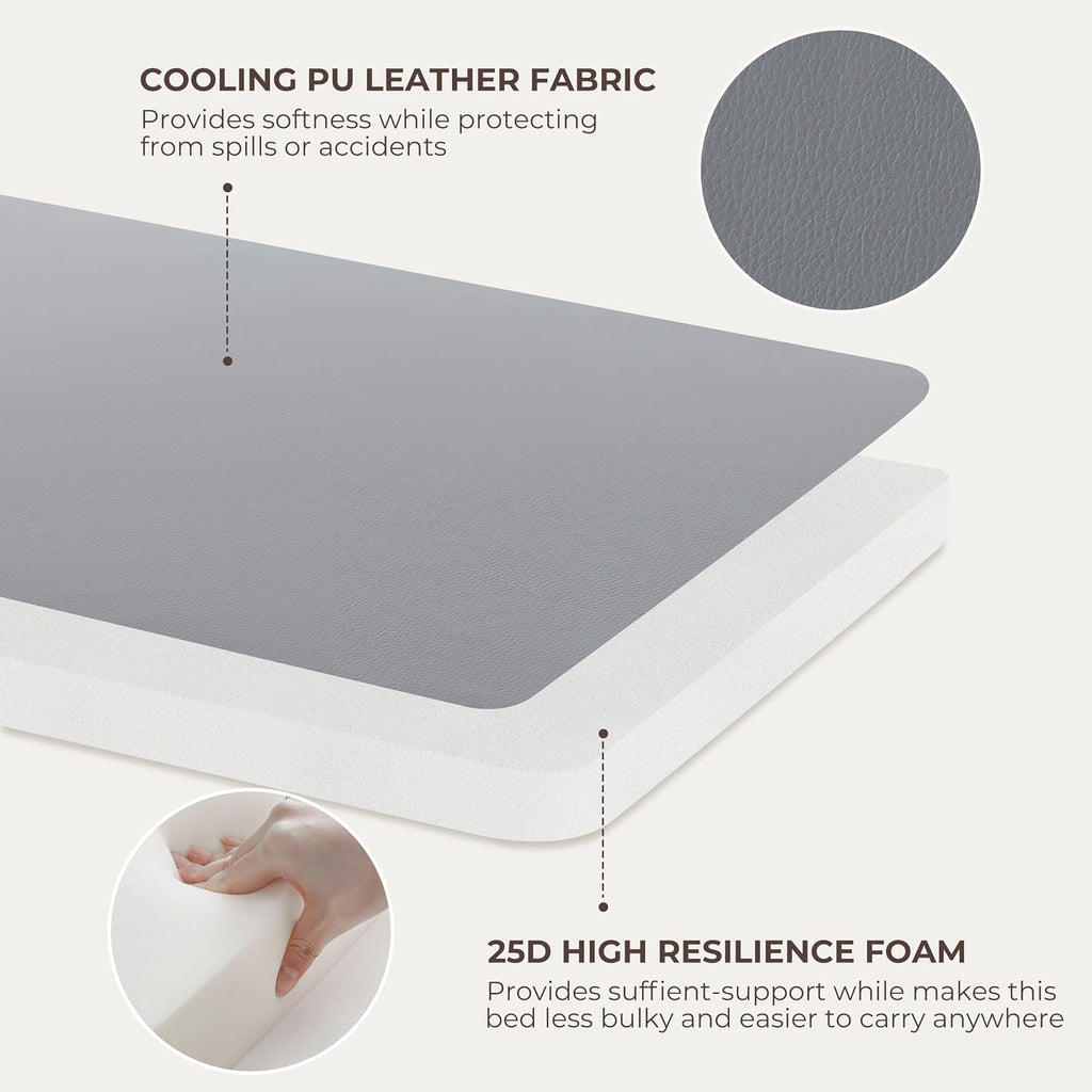 Waterproof Cooling Dog Crate Pad for Medium Dogs Indoor Outdoor
