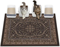 Glittme Cat Litter Mat, 47"x35" Non-Slip Washable Trapping Mat for Cats | Litter Trapping Mat With Thick PVC Coil To Catch Scatter, Soft On Paws And Waterproof Bottom To Protect Floors