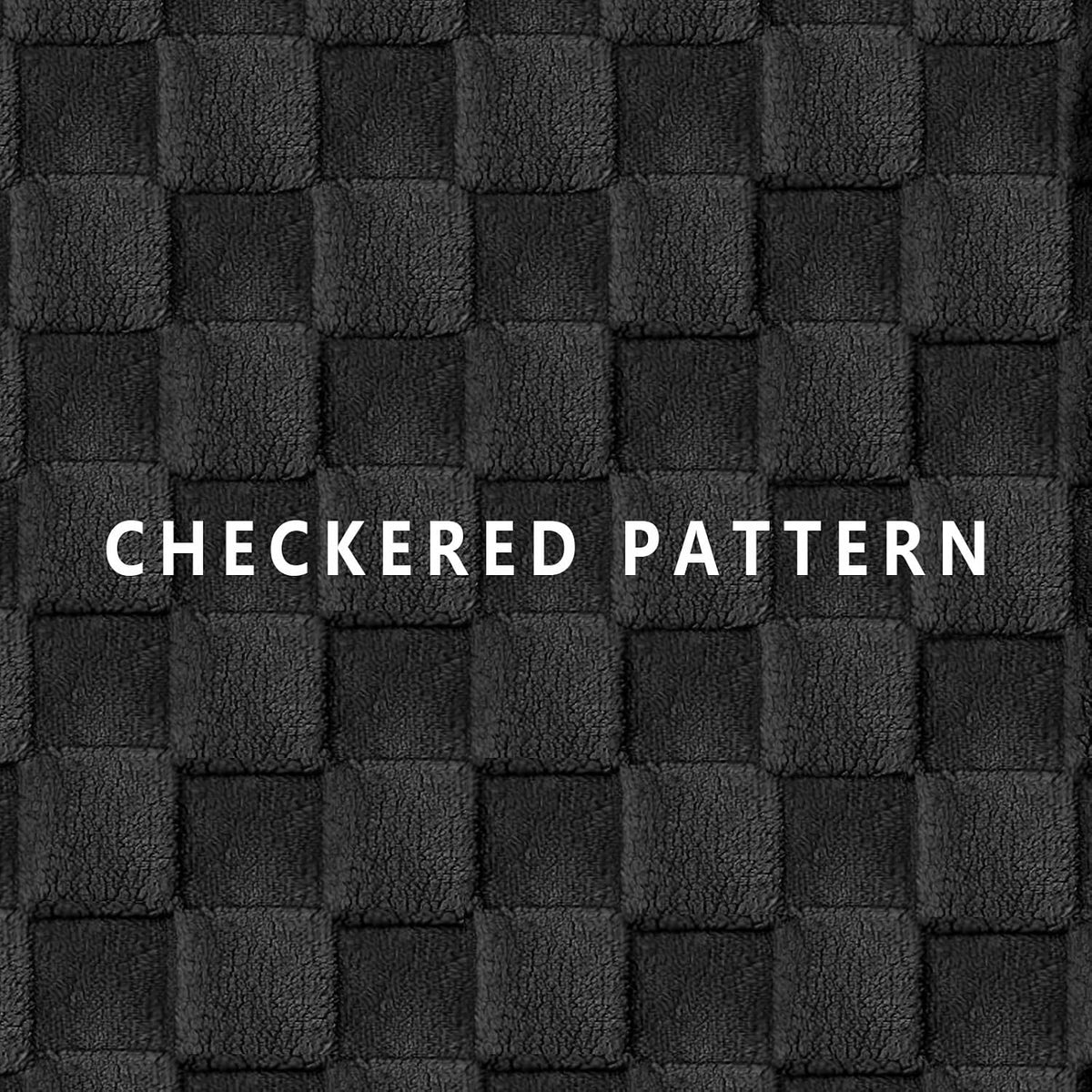 Patas Lague Orthopedic Large Dog Bed Washable Pet Crate Mat 56''X40'' Black