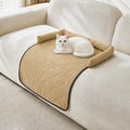Cooling Dog Bed Mats with Neck & Head Support, 31.5 x 23.62 inch Khaki