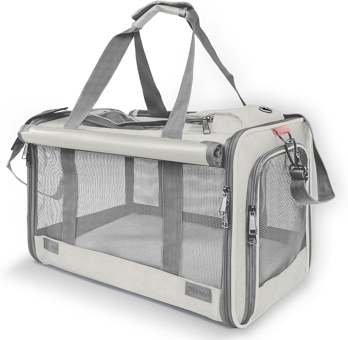 GAPZER Pet Carrier for Large Cat Soft-Sided Animal Traveling Bag up to 20lb