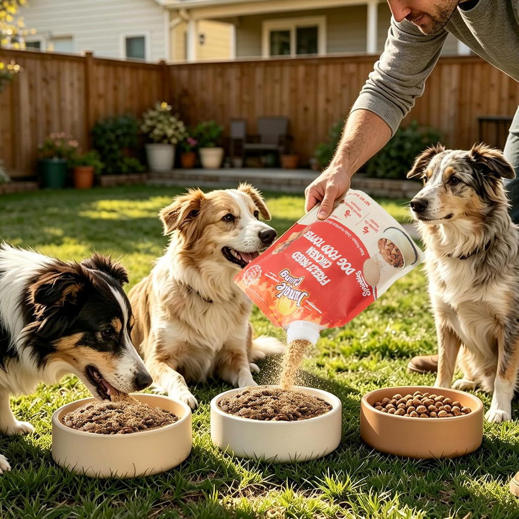 Jungle Calling Freeze Dried Dog Food Toppers, Chicken Sprinkles for Dogs