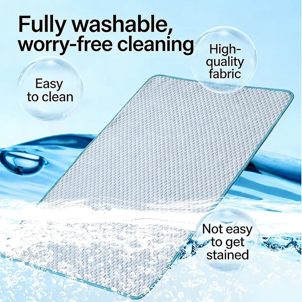 Pet Cooling Mat, Self-Cooling Pad for Dogs Cats, Portable Cooling Blanket