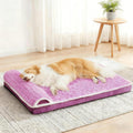 Orthopedic Large Dog Bed Pillow Pet Sofa Bed 36''X24'' Lilac