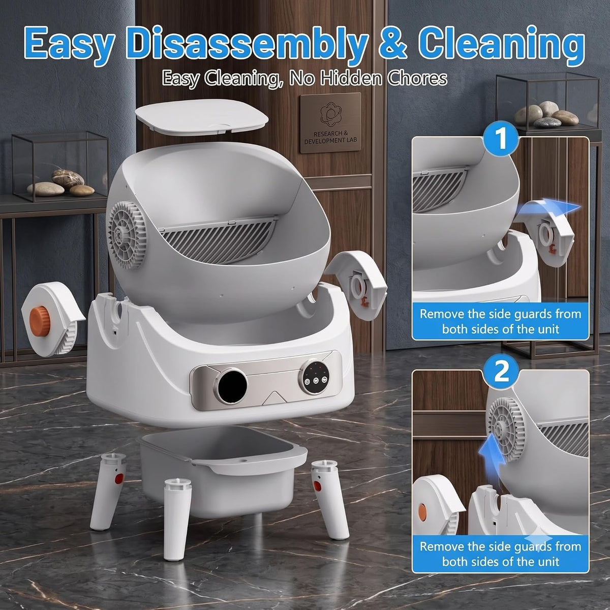 Self Cleaning Litter Box, Automatic Litter Box, self Cleaning cat Litter Box, Automatic cat Litter Box, Arenero para Gatos
