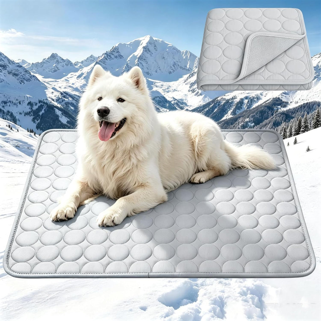 Cooling Mat for Dogs Large,Dog Cooling Mat Indoor,39"x59",Crate Pad for Pet