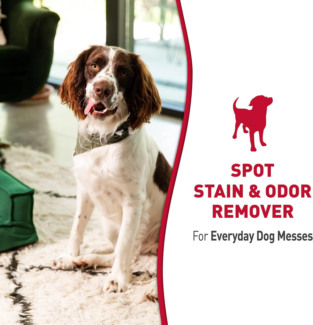 Nature’s Miracle Dog Stain & Odor Remover, Enzymatic Cleaner, 170 oz Refill