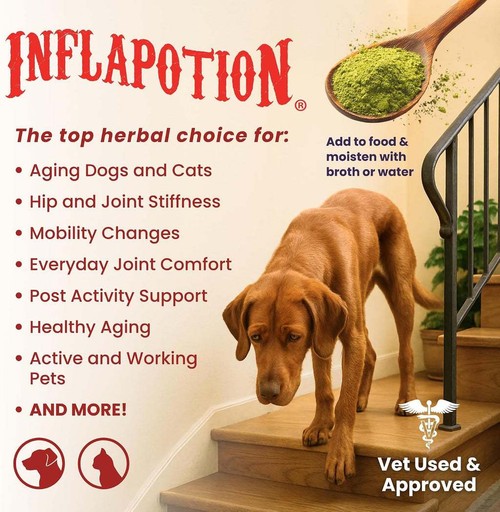 Glacier Peak Holistics Inflapotion Hip & Joint Support for Dogs & Cats 3 oz