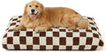 LE SURE Cute Aesthetic XL Dog Bed, Jacquard Thick Pet Pillow，44x32