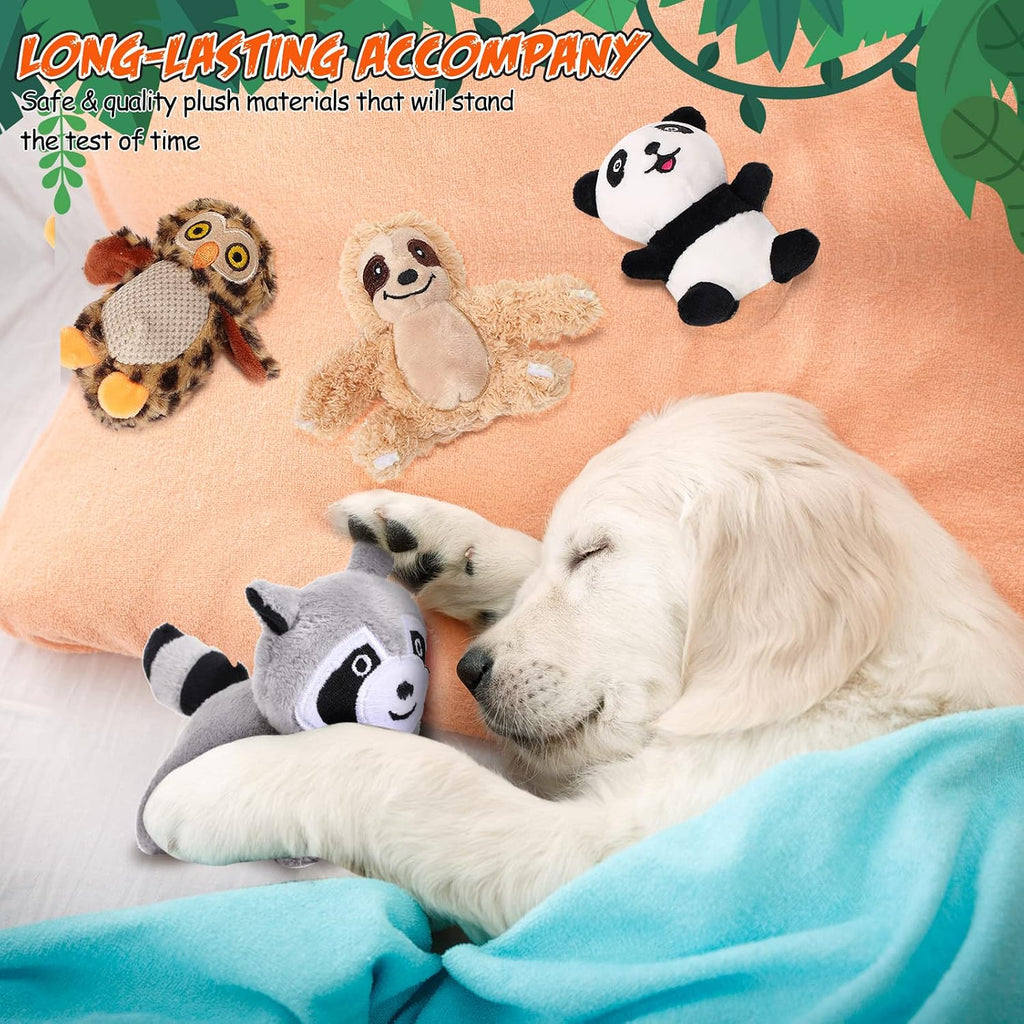 Skylety 7 Pieces Hide and Seek Dog Toys, Cute, Small