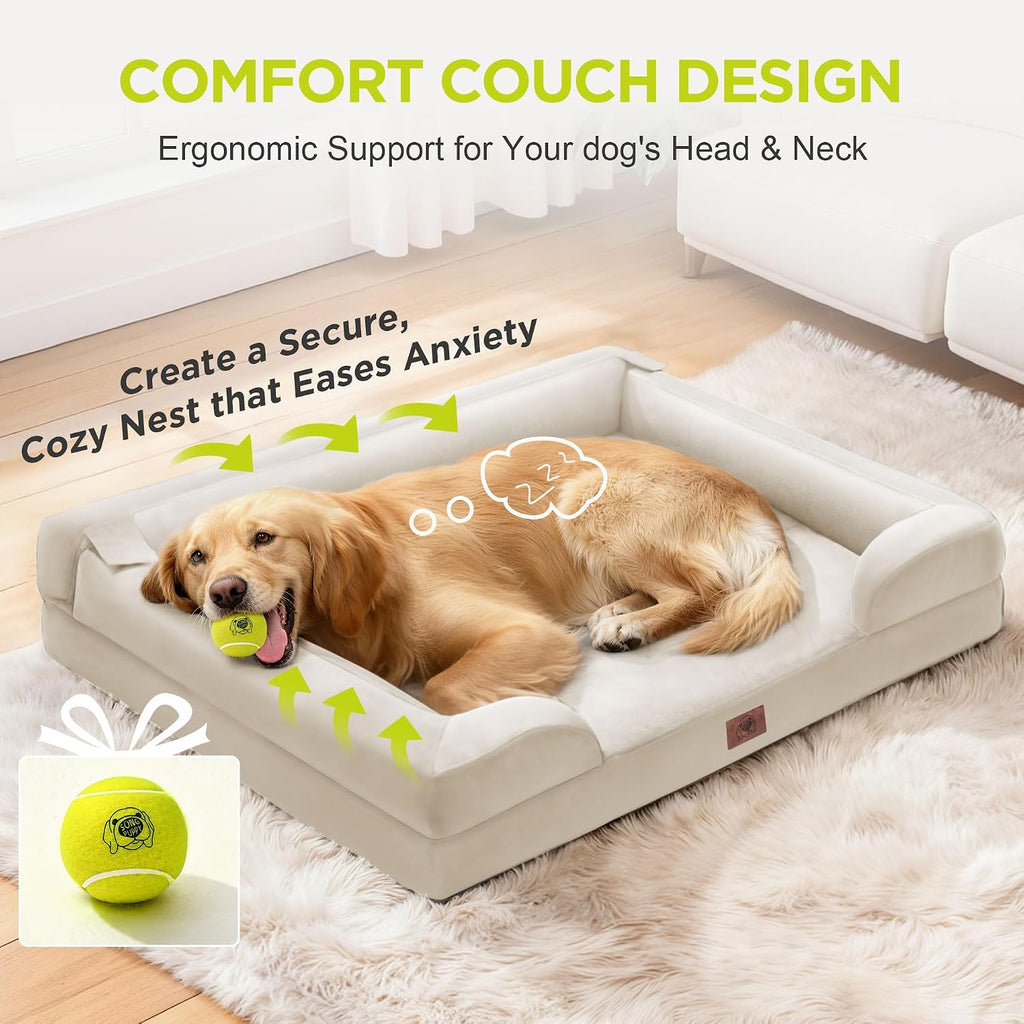 Waterproof Orthopedic Dog Bed for Extra Large Sized Dogs