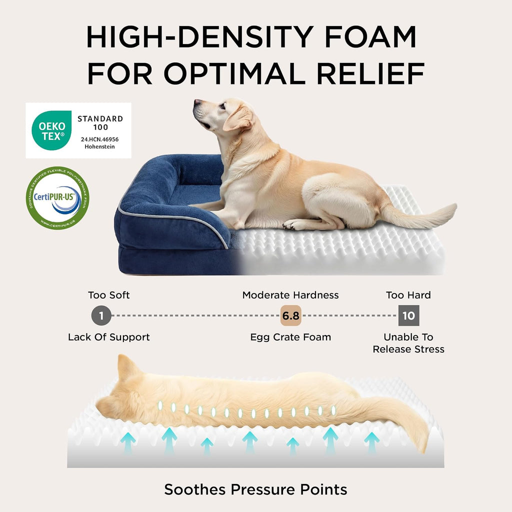 Bedsure Orthopedic XXL Dog Bed Extra Large Washable Original Design