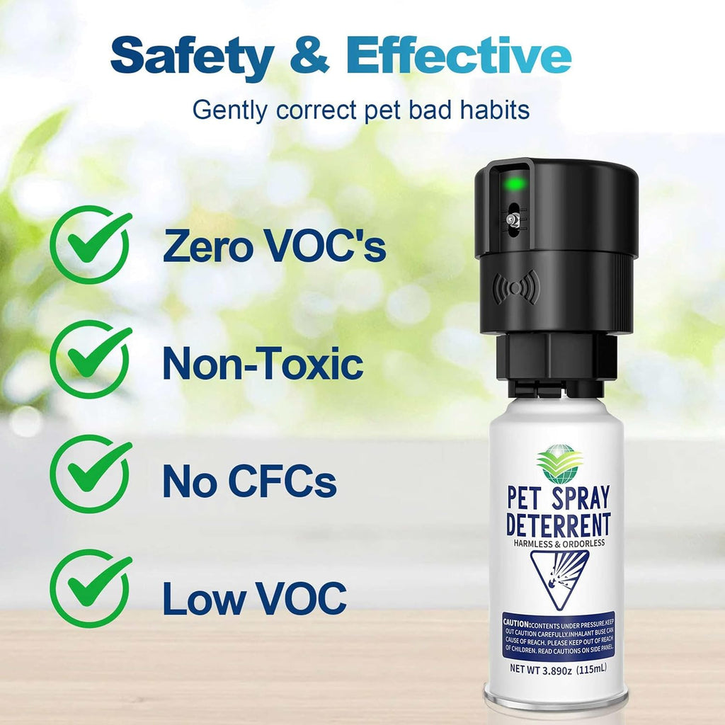 Motion Activated Cat Deterrent Spray Refill,2 Pack 7.78Oz