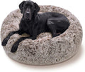 JOLLYVOGUE Dog Beds Large Sized Dog, Calming Anti-Anxiety Dog Bed, Fluffy Donut Cushion for Extra Large Pets (45")