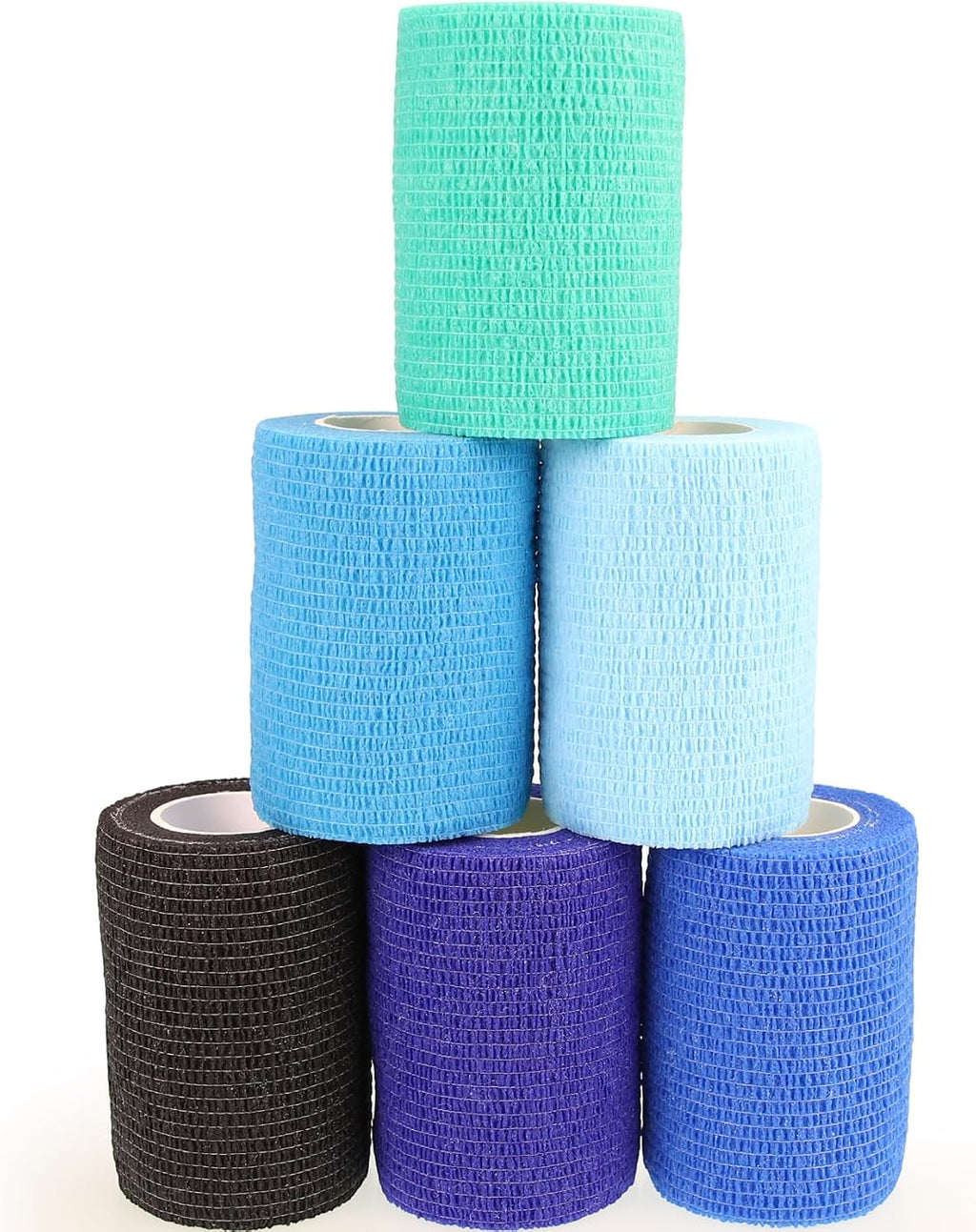 Self Adhesive Bandage Wrap Animal Cohesive Bandage Self Adherent Wrap First Aid Tape for Dogs Cats Horses Birds & Wrist Healing Ankle Sprain Swelling