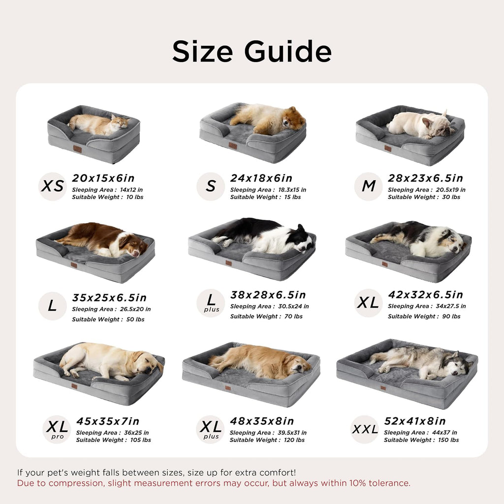 Bedsure Self Warming Orthopedic Dog Beds for Small Dogs Washable Original