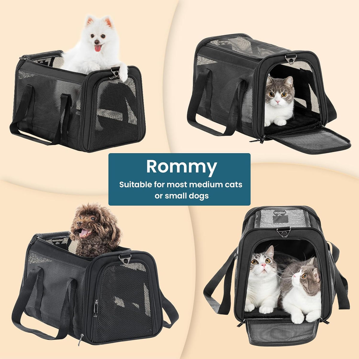 PETSFIT 19 x 12 x 12 Large Cat Carrier
