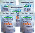 Freeze Dried Sockeye Salmon Pet Treats for Dogs and Cats, 5 Pack