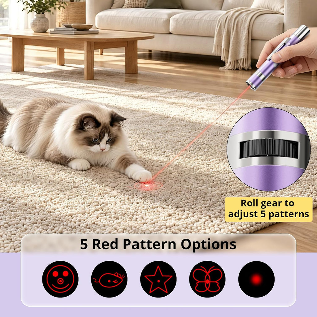 Cat Toys, Rechargeable, Interactive USB Chase Toy for Cats & Kittens