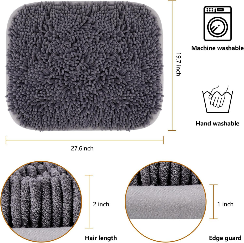 Rundik Snuffle Mat for Dogs, Interactive Puzzle Toys Feeding Games for Pets | 20'' x 28'' Sniff Mat for Boredom Helps Slow Eating and Keep Busy Encourages Natural Foraging Skills Stress Relief