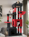 Globlazer Heavy Duty Cat Trees for Big Cats Maine Coon, F61, Blood-Goth